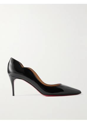 Christian Louboutin - Hot Chick 70 Scalloped Patent-leather Pumps - Black - IT34,IT35,IT35.5,IT36,IT36.5,IT37,IT37.5,IT38,IT38.5,IT39,IT39.5,IT40,IT40.5,IT41,IT41.5,IT42
