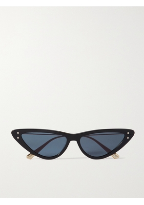DIOR Eyewear - Missdior B4u Cat-eye Acetate And Gold-tone Sunglasses - Black - One size
