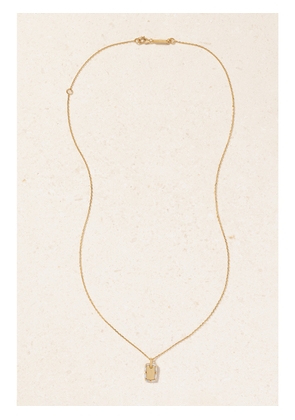 Suzanne Kalan - Mini 18-karat Gold Diamond Necklace - One size