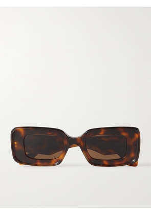 Loewe - Square-frame Tortoiseshell Acetate Sunglasses - One size
