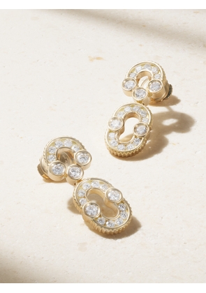 Viltier - Magnetic Solo 18-karat Gold Diamond Earrings - One size