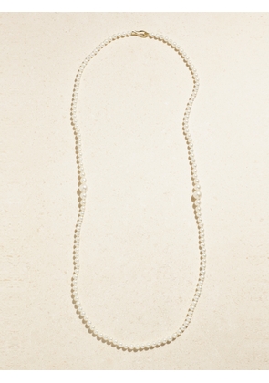 Mizuki - 14-karat Gold Pearl Necklace - One size