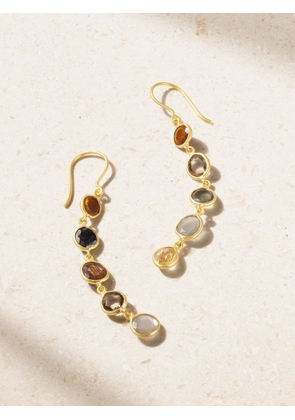 Pippa Small - 18-karat Gold Multi-stone Earrings - One size