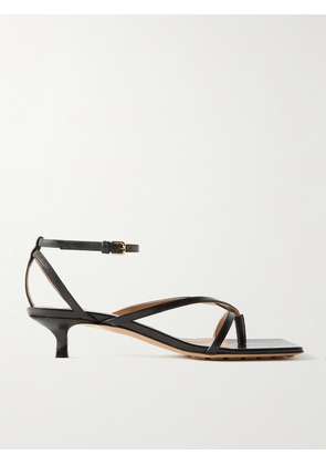 Bottega Veneta - Leather Sandals - Black - IT35,IT35.5,IT36,IT36.5,IT37,IT37.5,IT38,IT38.5,IT39,IT39.5,IT40,IT40.5,IT41