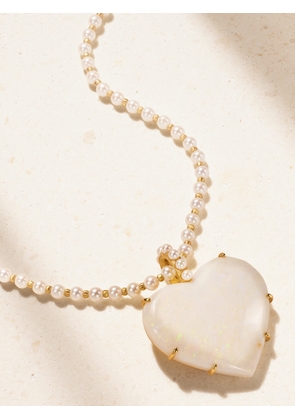 Irene Neuwirth - Love 18-karat Gold, Pearl And Opal Necklace - One size