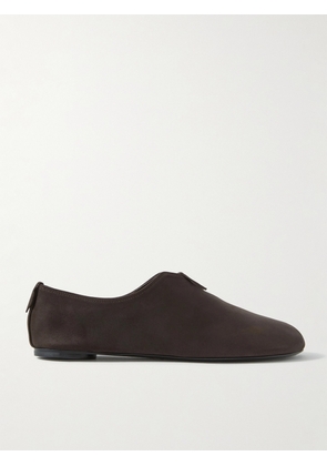 Loro Piana - Floaty Nubuck Loafers - Brown - IT35,IT35.5,IT36,IT36.5,IT37,IT37.5,IT38,IT38.5,IT39,IT39.5,IT40,IT40.5,IT41