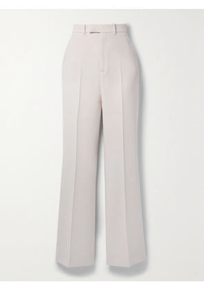 Gucci - Wool-crepe Straight-leg Pants - Ivory - IT36,IT38,IT40,IT42,IT44,IT46,IT48
