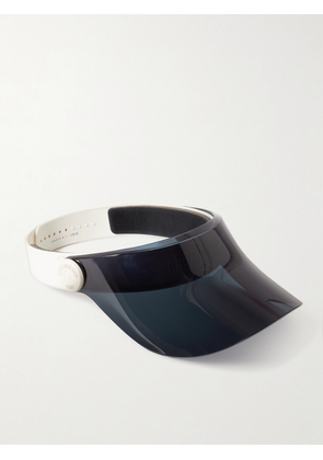 DIOR Eyewear - Diorpacific V1u Perspex And Rubber Visor - Blue - One size