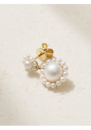 Sophie Bille Brahe - Deux Jeanne 14-karat Recycled Gold Pearl Single Earring - One size