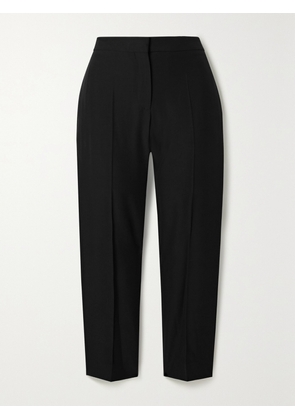 MCQUEEN - Cropped Woven Straight-leg Pants - Black - IT36,IT38,IT40,IT42,IT44,IT46,IT48,IT50