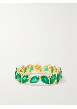 Octavia Elizabeth - + Net Sustain Nesting Gem 18-karat Recycled Gold Emerald Ring - 6,7