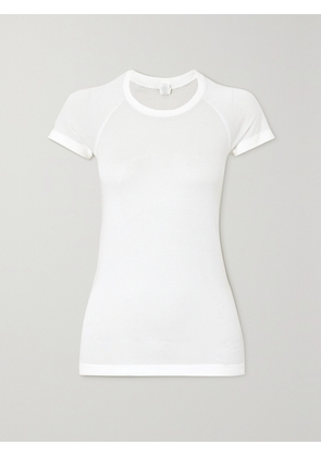 lululemon - Swiftly Tech 2.0 Striped Stretch T-shirt - White - US2,US4,US6,US8,US10,US12,US14,US16,US18,20