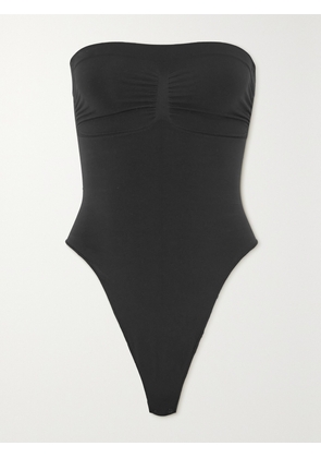 SKIMS - Seamless Sculpt Strapless Thong Bodysuit - Onyx - Black - XXS,XS,S,M,L,XL,2XL,3XL,4XL