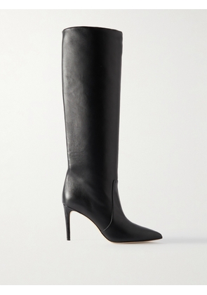 Paris Texas - Stiletto Leather Knee Boots - Black - IT35,IT35.5,IT36,IT36.5,IT37,IT37.5,IT38,IT38.5,IT39,IT39.5,IT40,IT40.5,IT41,IT41.5,IT42