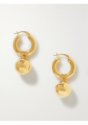 LIÉ STUDIO - The Marie Gold-plated Hoop Earrings - One size