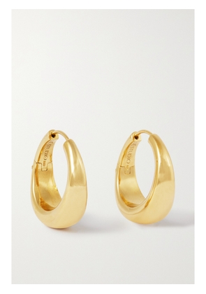 LIÉ STUDIO - The Andrea Gold-plated Hoop Earrings - One size