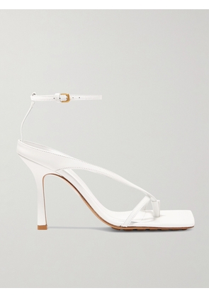 Bottega Veneta - Leather Sandals - White - IT35,IT35.5,IT36,IT36.5,IT37,IT37.5,IT38.5,IT39,IT39.5,IT40,IT41.5,IT42