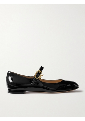 Gianvito Rossi - Mary Ribbon Atent-leather Flats - Black - IT34,IT35,IT35.5,IT36,IT36.5,IT37,IT37.5,IT38,IT38.5,IT39,IT39.5,IT40,IT40.5,IT41,IT41.5,IT42