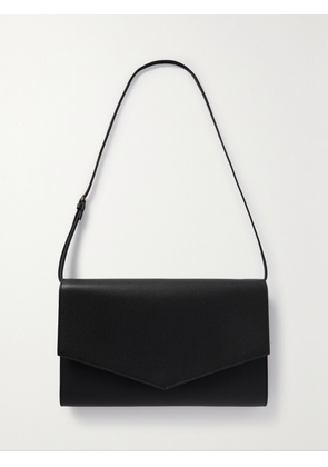 The Row - Envelope Large Leather Shoulder Bag - Black - One size