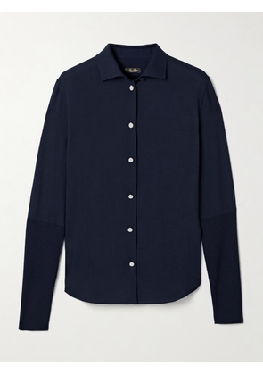 Loro Piana - Leela Wool Shirt - Blue - IT36,IT38,IT40,IT42,IT44,IT46,IT48,IT50