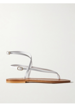 K Jacques St Tropez - Abako Leather Sandals - White - IT35,IT36,IT37,IT38,IT39,IT40,IT41,IT42