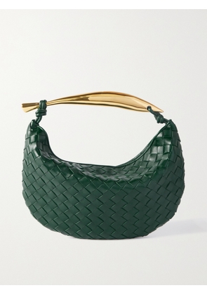 Bottega Veneta - Sardine Small Intrecciato Leather Tote - Green - One size