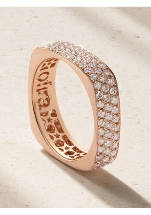 OFIRA - 18-karat Rose Gold Diamond Ring - 6,7