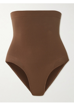 SKIMS - Seamless Sculpt High Waist Brief - Jasper - Brown - XXS,XS,S,M,L,XL