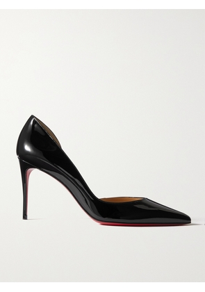 Christian Louboutin - Iriza 85 Patent-leather Pumps - Black - IT34.5,IT35,IT35.5,IT36,IT36.5,IT37,IT37.5,IT38,IT38.5,IT39,IT39.5,IT40,IT40.5,IT41,IT41.5,IT42,IT43