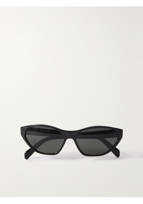 CELINE Eyewear - Cat-eye Acetate Sunglasses - Black - One size