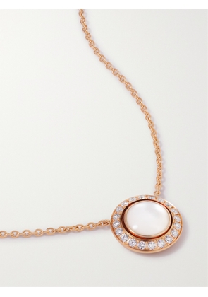Piaget - Possession 18-karat Rose Gold, Mother-of-pearl And Diamond Necklace - One size