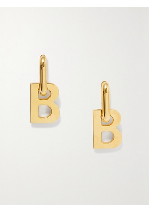 Balenciaga - Xl Gold-tone Earrings - One size