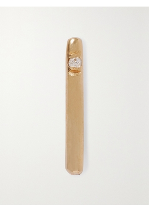 Loren Stewart - + Net Sustain 14-karat Recycled Gold Diamond Single Earring - One size