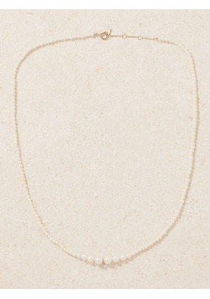Persée - 18-karat Gold, Pearl And Diamond Necklace - One size