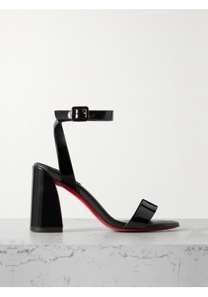 Christian Louboutin - Miss Sabina 85 Patent-leather Sandals - Black - IT34,IT35,IT35.5,IT36,IT36.5,IT37,IT37.5,IT38,IT38.5,IT39,IT39.5,IT40,IT40.5,IT41,IT41.5,IT42
