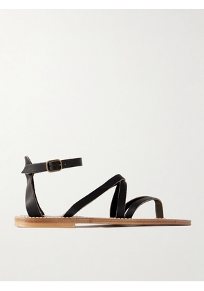 K Jacques St Tropez - Epicure Leather Sandals - Black - IT35,IT36,IT37,IT38,IT39,IT40,IT41,IT42