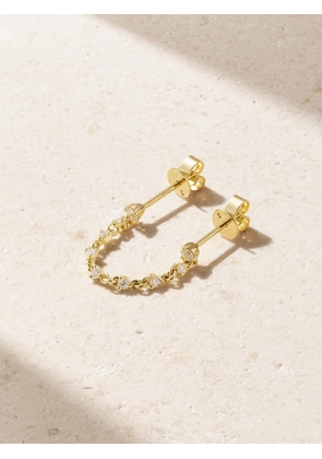 STONE AND STRAND - 14-karat Gold Diamond Single Earring - One size