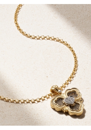 Buccellati - Opera Tulle 18-karat Gold Diamond Necklace - One size