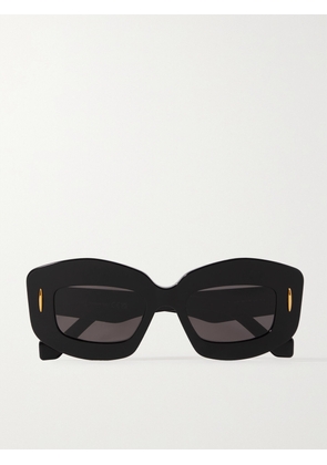 Loewe - Screen Square-frame Acetate Sunglasses - Black - One size