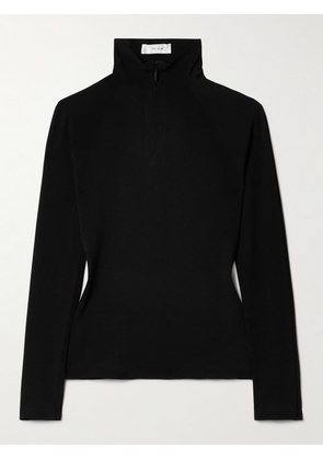 The Row - Patti Stretch-jersey Turtleneck Top - Black - x large