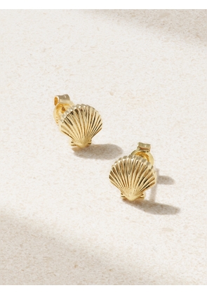 Mateo - Mini Venus 14-karat Gold Earrings - One size