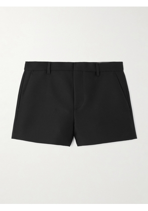 Gucci - Wool And Silk-blend Crepe Shorts - Black - IT36,IT38,IT40,IT42,IT44,IT46