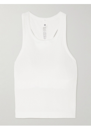 lululemon - Ebb To Street Ribbed Jersey Tank - White - US4,US6,US8,US10,US12
