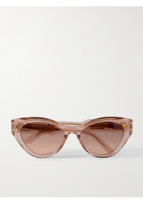 DIOR Eyewear - Diorsignature B7i Cat-eye Acetate Sunglasses - Pink - One size