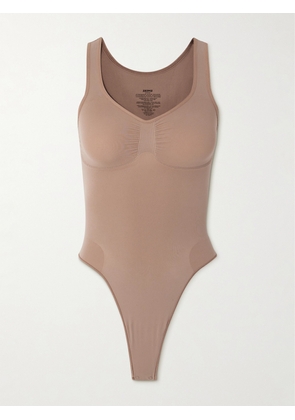 SKIMS - Seamless Sculpt Scoop Neck Thong Bodysuit - Sienna - Brown - XXS,XS,S,M,L,XL,2XL,3XL,4XL