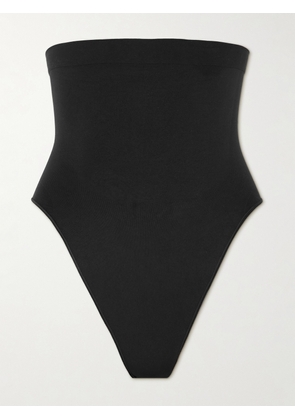 SKIMS - Seamless Sculpt High-waisted Thong - Onyx - Black - XXS,XS,S,M,L,XL,2XL,3XL,4XL