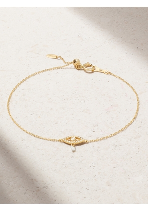Persée - Evil Eye 18-karat Gold Diamond Bracelet - One size