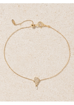 Persée - Hand Of Fatima 18-karat Gold Diamond Bracelet - One size