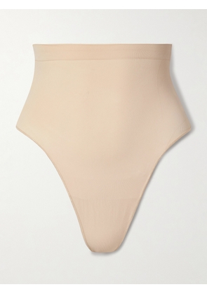 SKIMS - Seamless Sculpt High-waisted Thong - Sand - Neutrals - XXS,XS,S,M,L,XL,2XL,3XL,4XL