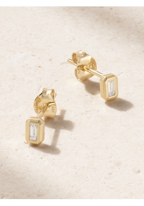Mateo - 14-karat Gold Diamond Earrings - One size